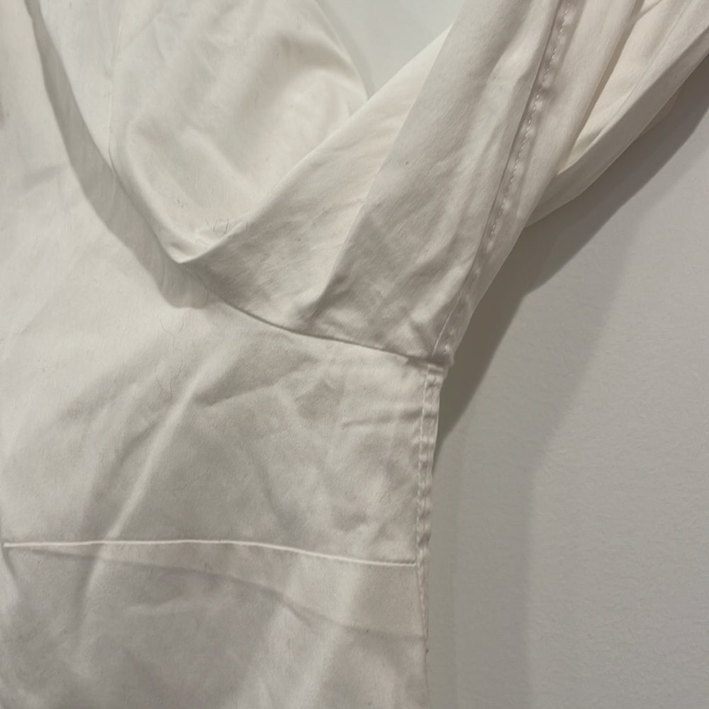 Ann Taylor White Button Down Top - image 3